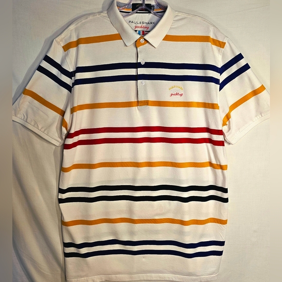 PAUL & SHARK YACHTING POLO SHIRT SIZE 3XL pre-owned - Picture 1 of 12